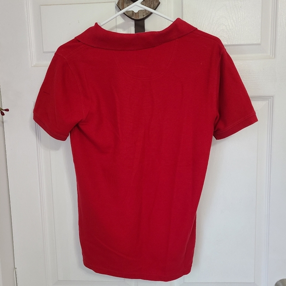 (1561) J. Khakis Youths Short Sleeve Polo Shirt, Size: Large Color: Red (NWOT) - Picture 14 of 14